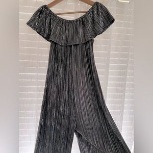 Shimmer Crinkle Romper